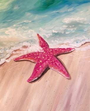 Sea Star II - Paint and sip event at The Old Spaghetti Factory - Roseville in Roseville, CA - PaintNite.com