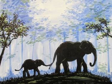 A Mother's Guide - Paint and sip event at Ricky's All Day Grill - Sherwood Park in Sherwood Park, AB - PaintNite.com