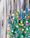 Flowers by the Fence thumbnail view