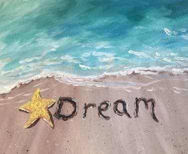 Wish Upon A Starfish - Paint and sip event at Best Western Premier at Fisher's Landing  in VANCOUVER, WA - PaintNite.com