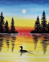 Loon on the Lake thumbnail