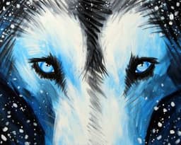 Gray and Blue Wolf thumbnail