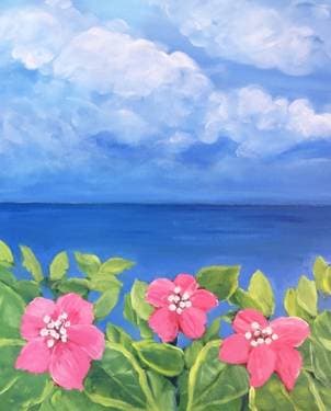 Beach Sky Blooms with Melody Gillespie