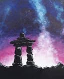 Pink Galaxy Inukshuk thumbnail view