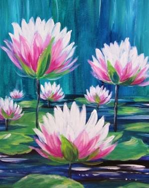 Lilly's Blooms - Paint and sip event at Sixty6 Bar & Grill (Located in Londonderry Mall) in Edmonton, AB - PaintNite.com