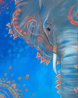 Bright Boho Elephant thumbnail