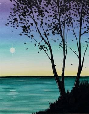 Sunrise On The Lake - Paint Nite event in Brampton, ON
