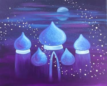 Palace Nights - Paint and sip event at Walkers Hookah Cafe in FAYETTEVILLE, NC - PaintNite.com