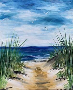 Dune Path - Paint Nite event in Halifax , NS