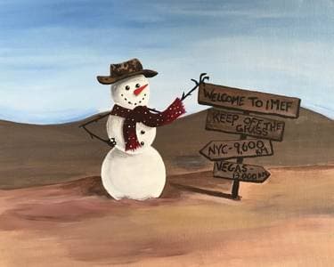 Desert Snowman with Melody Gillespie