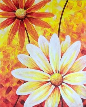 Autumn Blooms - Paint Nite event in Saint-Jean-sur-Richelieu, QC