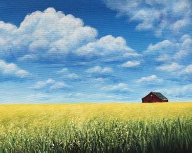 Niki’s Farm - Paint and sip event at WXYZ Lounge at Aloft Hotel in Calgary , AB - PaintNite.com