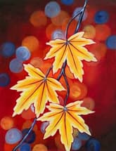 Glowing Autumn Leaves thumbnail