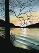 Cultus Lake Sunset thumbnail view