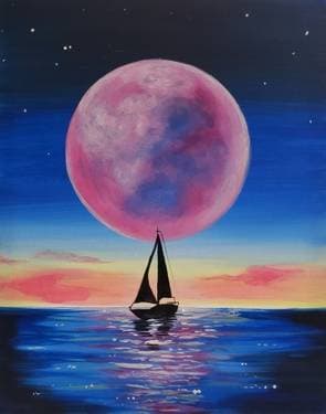 Setting Sail - Paint Nite event in Toronto, ON