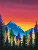 Autumn Sunset Pine thumbnail view