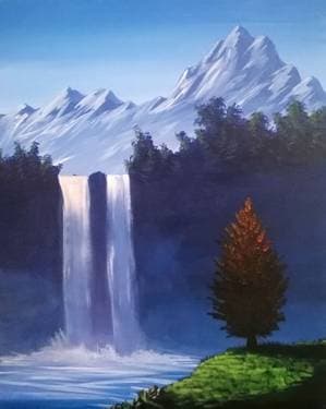 Mountain Falls - Paint Nite event in Pasadena , CA