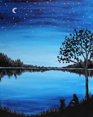 A Boy and His Dog - Paint and sip event at Twiggs An American Gastropub in St Albans City, VT - PaintNite.com