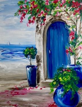 Paint and sip painting in Los Angeles