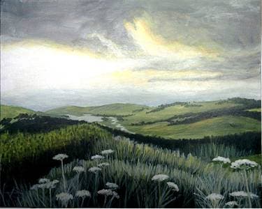 Irish Hills in Winter - Paint and sip event at Starlite Lounge  in GLENDALE, AZ - PaintNite.com