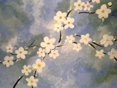 Periwinkle Spring - Paint and sip event at Nottingham's in Columbia, MD - PaintNite.com
