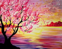 Sunset Cherry Blossoms thumbnail
