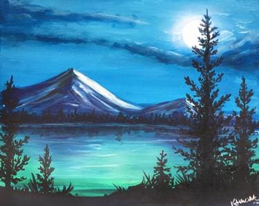 Cold Mountain Nights - Paint Nite event in SCARBOROUGH, ON