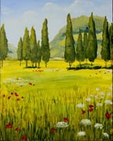 Tuscany Summer Fields thumbnail