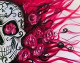 Calavera "Sugar Skull" Roses thumbnail