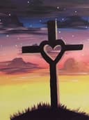 Love Crossed Starry Night thumbnail view