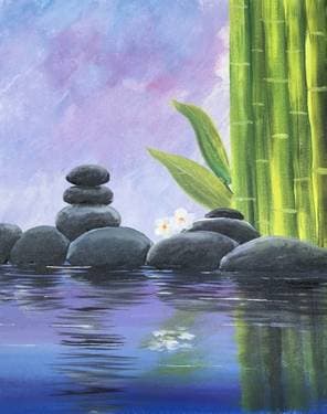 Tranquility V - Paint and sip event at Hilton Pasadena  in Pasadena , CA - PaintNite.com