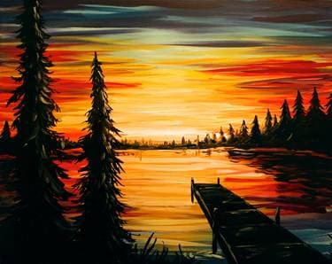 Cottage Life - Paint and sip event at Annex Social in Toronto, ON - PaintNite.com