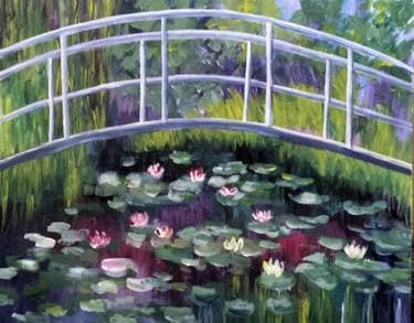 Monet's Garden - Paint and sip event at Brave Brewing Company in Port Moody, BC - PaintNite.com