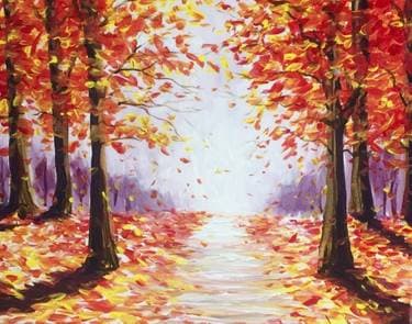 Falling Fast - Paint and sip event at Kapstadt Brauhaus - Centurion in Centurion, ZAS - PaintNite.com