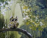 Fantasy Abstract Owl thumbnail