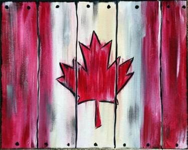 Canada is Crate - Paint and sip event at Boston Pizza WestMount in Edmonton, AB - PaintNite.com