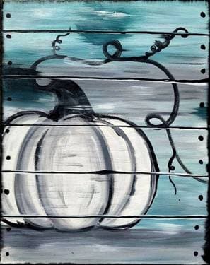 The Crate Pumpkin - Paint and sip event at 7 West Bistro in Towson, MD - PaintNite.com