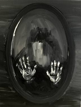 Ghost in the Mirror - Paint Nite event in Salem, OR