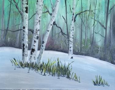 Birch Hill II - Paint and sip event at Cape Cod Beer in Hyannis, MA - PaintNite.com