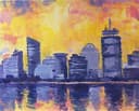 Abstract Boston Reflection thumbnail view