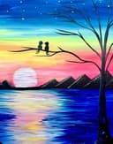 Rainbow Sunset Lovers thumbnail view
