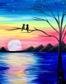 Rainbow Sunset Lovers thumbnail