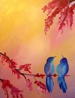 Bluebirds in Love thumbnail