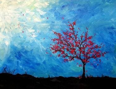 Into the Light - Paint and sip event at West Beach Tavern in Virginia Beach, VA - PaintNite.com