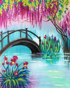 Spring Bridge - Paint Nite event in Hamilton, ON