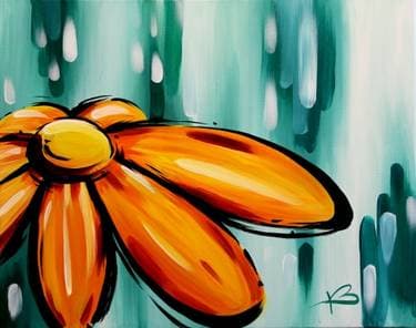 Spring Daisy l - Paint Nite event in Ottawa, ON