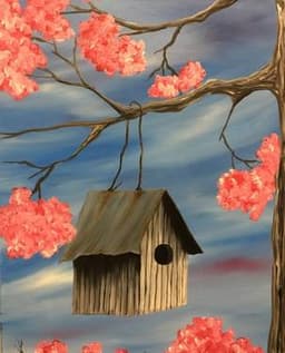Rustic Spring Birdhouse thumbnail