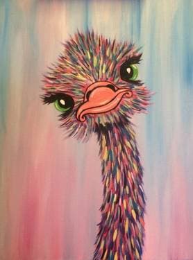 Emu-zing - Paint and sip event at Mugs Pub in Calgary, AB - PaintNite.com