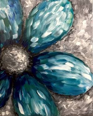 One Cool Flower - Paint and sip event at El Tapatio - Auburn in Auburn, CA - PaintNite.com