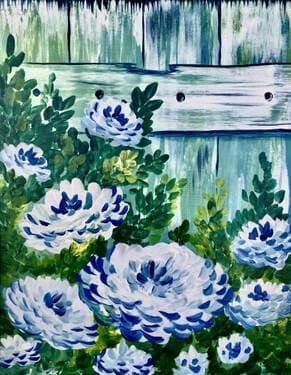 A Crate Garden - Paint and sip event at CCT Indoor Centre - Kingsway in Edmonton, AB - PaintNite.com